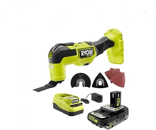 RYOBI ONE+ HP Kit de herramientas inalámbricas sin escobillas de 18 V con batería de alto rendimiento de 2.0 Ah y cargador