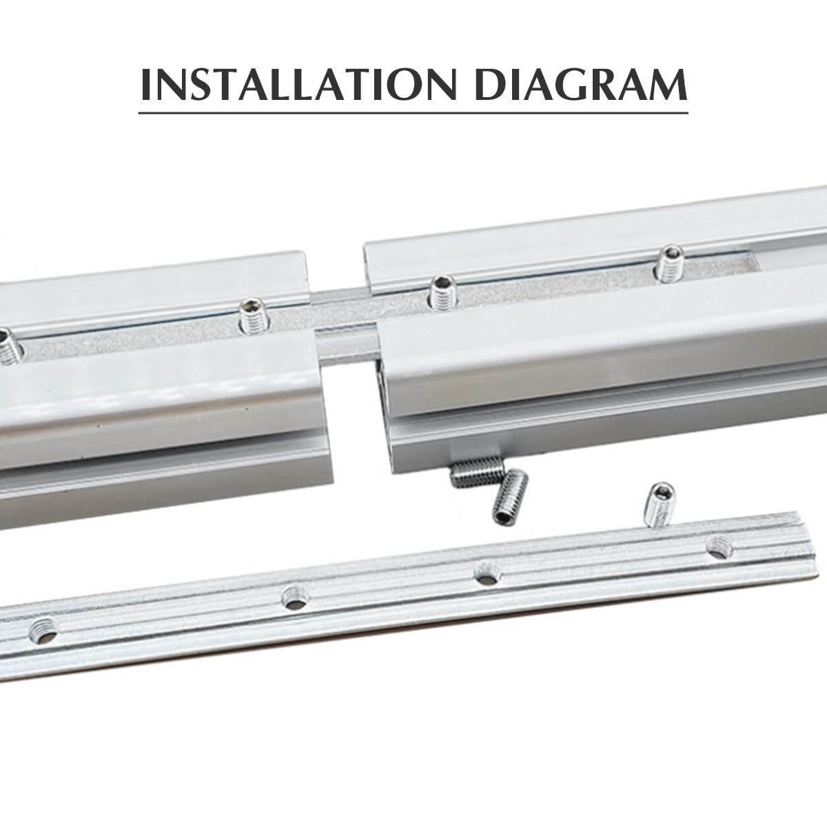 10X 1M LED Profilo Alluminio Profilo Angolare Guida Barra per EUR 33,02