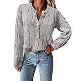 Cardigans décontractés avec devant ouvert pour femmes juniors, restez dans ce cardigan décontracté en hiver froid douillet super chaud