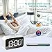 LATEC Reloj Despertador Digital, Despertador Alarma Dual Digital con Temporizador de Siesta,...