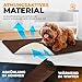 SympaTierisch wasserdichte Hundedecke - Robuste Hundematte als Schutz für Sofa & Bett - rutschfeste Hundedecke auch für große Hunde geeignet - in der Waschmaschine waschbar - 205 x 130 cm - braun