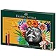 FABER-CASTELL 210054 - Zeichenset 50-teilig mit Polychromos Buntstifte und Bleistifte Pitt Graphite Matt, inkl. Anspitzer und Radierer