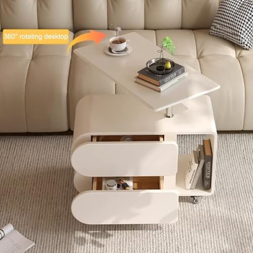 Table basse relevable pour dîner et travailler au salon