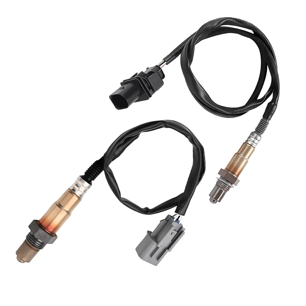 234-5055 234-4568 O2 Oxygen Sensor Upstream Downstream (Set of 2) for Hyundai Accent Veloster Accent 1.6L Kia Rio Soul L4 2012 2013 2014 2015 2016