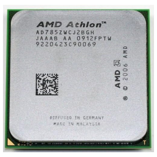 AMD Athlon 64 X2 7850 Kuma 2.8GHz 2 x 512KB L2 Cache 2MB L3 soquete AM2+ processador dual-core preto edição