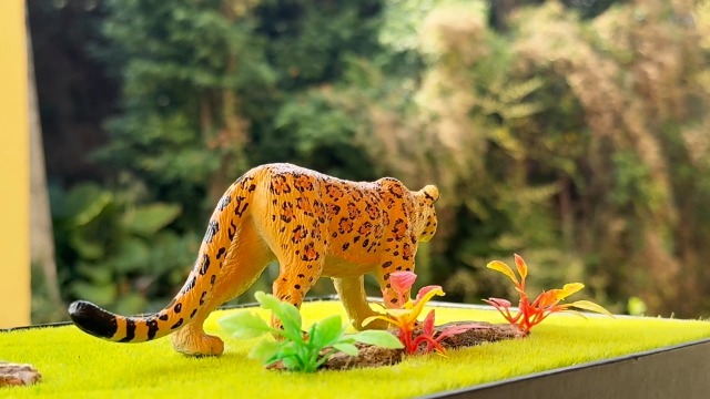 Amazon.com: Gemini&Genius Leopard Action Figure Toy, Pard