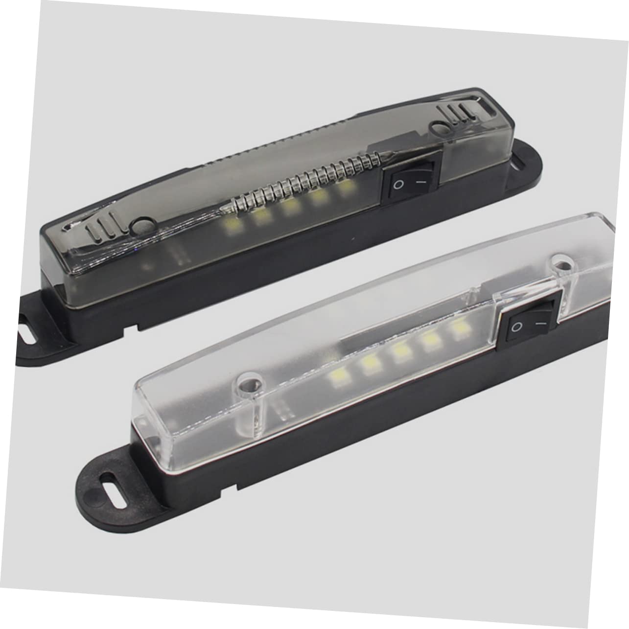 Luz de Jaula Antivuelco para ATV y Carrito de Golf, Luz LED de Techo Negra Instalación Flexible sin Taladro para Vehículo Todoterreno