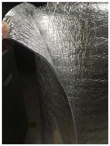 Aislamiento térmico reflectante de 1x8 m para autocaravanas y radiadores con lámina de burbujas 3