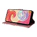 Asuwish Compatible with Samsung Galaxy A04e Wallet Case and Tempered Glass Screen Protector Leather Flip Card Holder Kickstand Cell Accessories Phone Cover for AO4e A 04e Women Men Pink