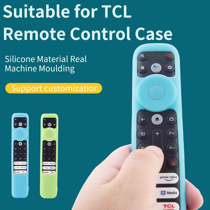 GIOPUEY Étuis Compatible Avec TCL RC716/RC833/GUB1 Remote