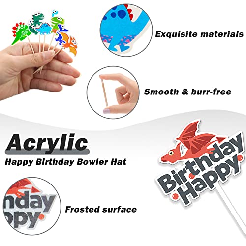 Decorazioni Torta Compleanno Dinosauri 18 Toppers