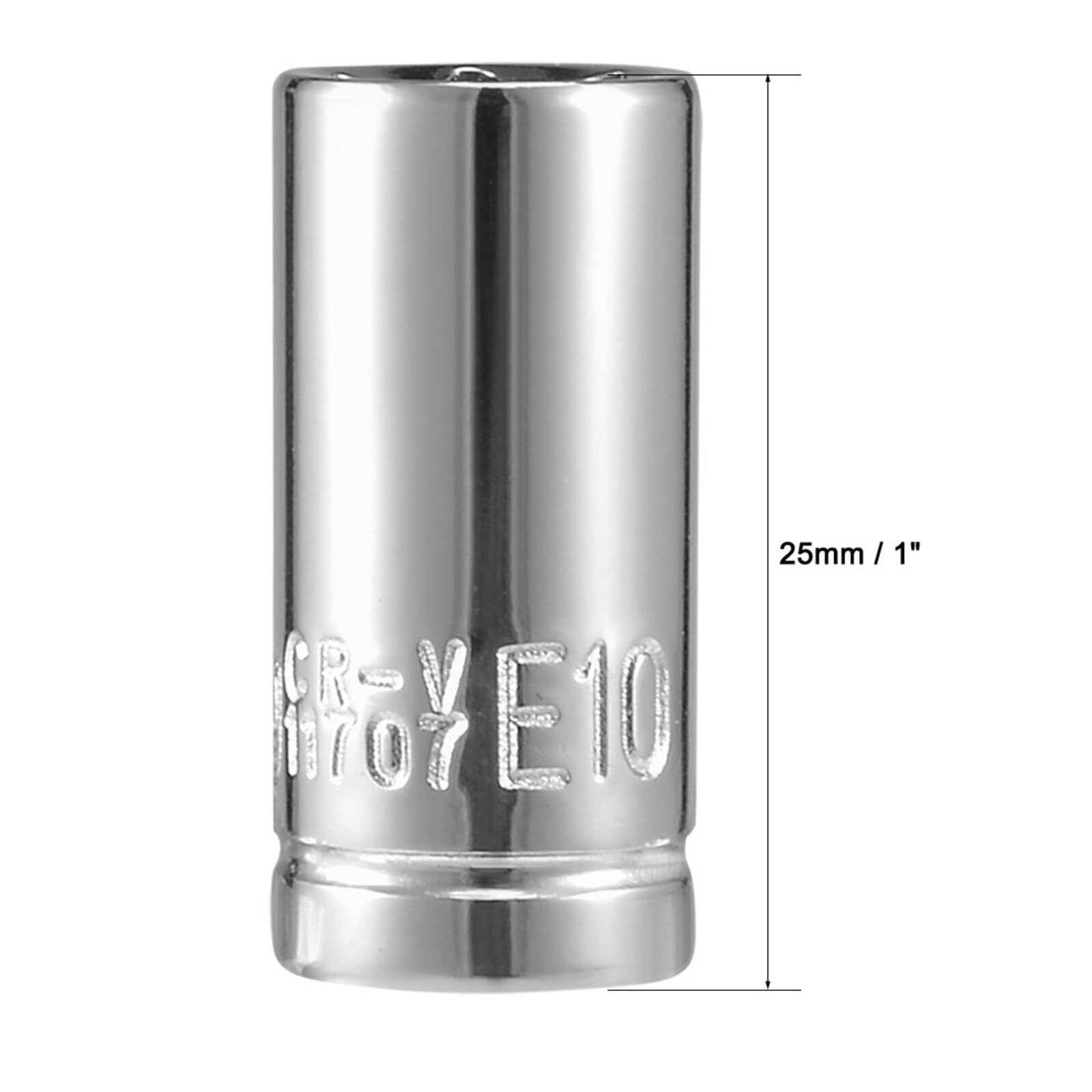 2Pcs 1/4-inch Drive E10 External Torx Shallow Socket, Cr-V Steel, Not - Image 4