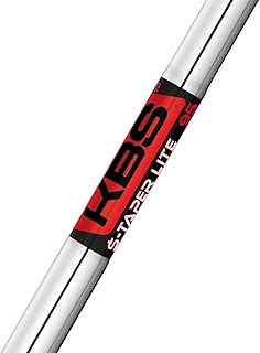 New KBS $-Taper Lite Chrome .370" Tip Iron Shafts Set Regular/Stiff/X-Stiff Flex
