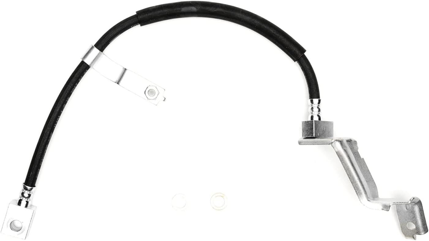 Dynamic Friction Company Front Left Brake Line Hose 350-40157 For 1996-2000 Chrysler Town & Country, 1996-2000 Dodge Caravan, 1996-2000 Dodge Grand Caravan, 1996-2000 Plymouth Grand Voyager, 1996-2000