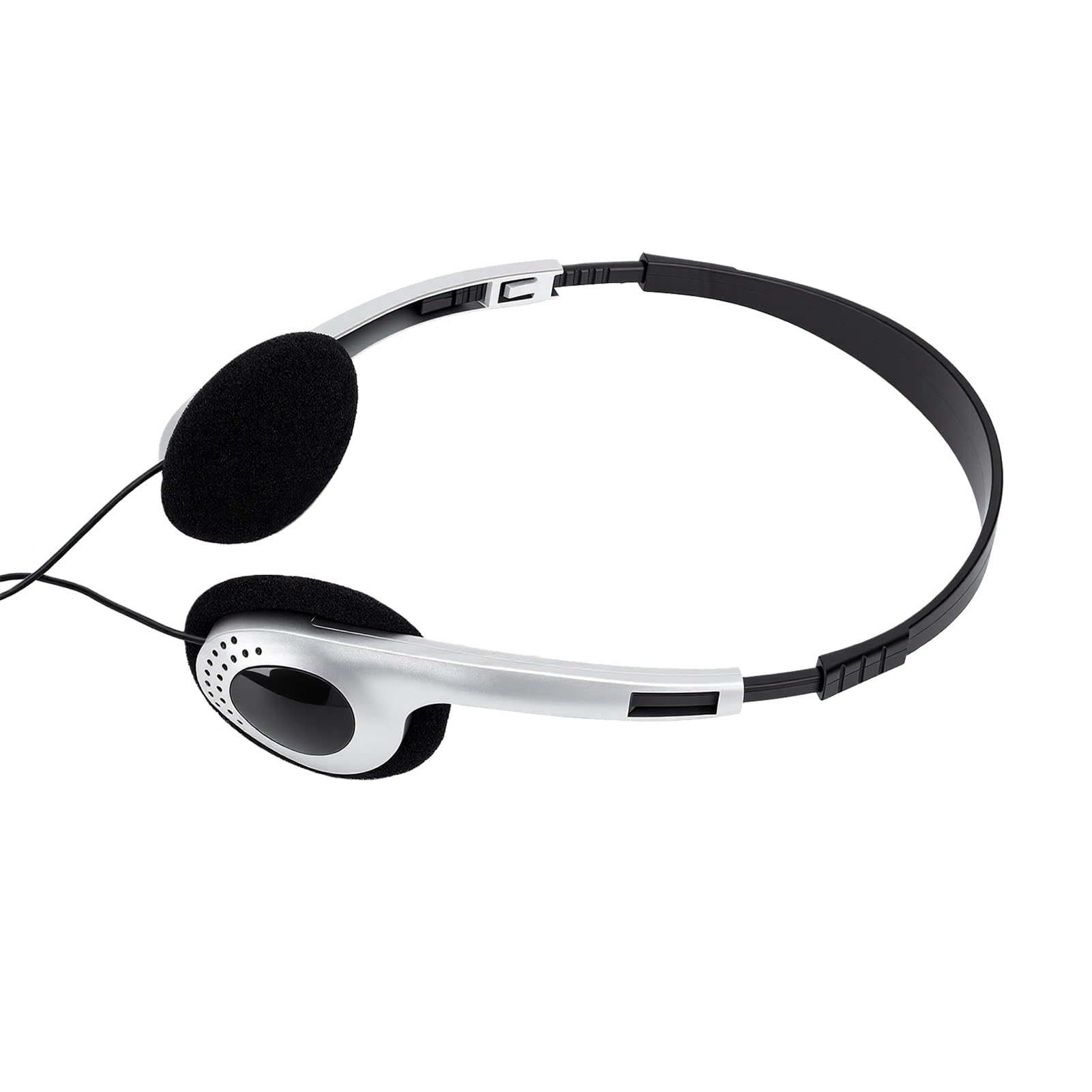 Fabater Set di Cuffie Over-ear Cablate per Studenti, Cuffie da 10 Pezzi per Aula per Biblioteche e Viaggi, Leggere e Regolabili, Jack da 3,5 Mm