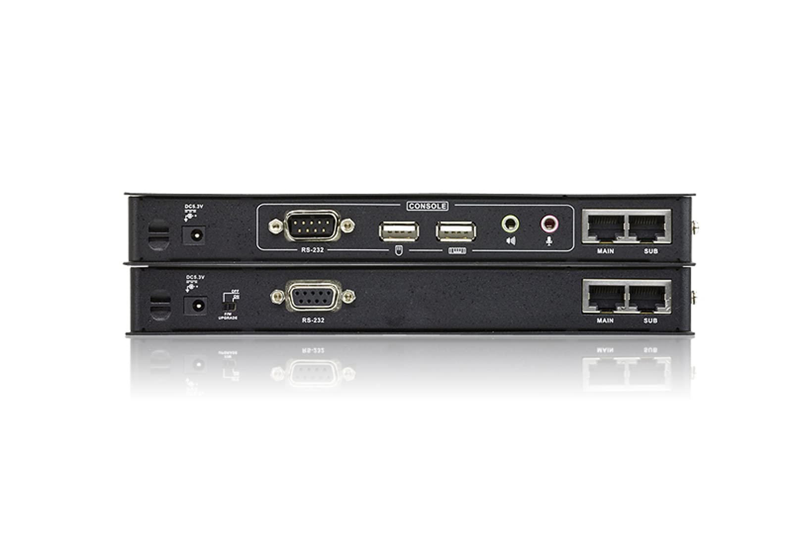 Aten Przedłużacz KVM (2x DVI, port audio, RS232, USB)