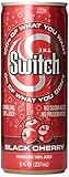 The Switch Sparkling Juice, Black Cherry, 8-Ounce Cans (Pack of 24)