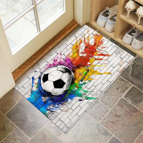 Paillasson extérieur antidérapant 40x60cm tapis de porte résistant - 2