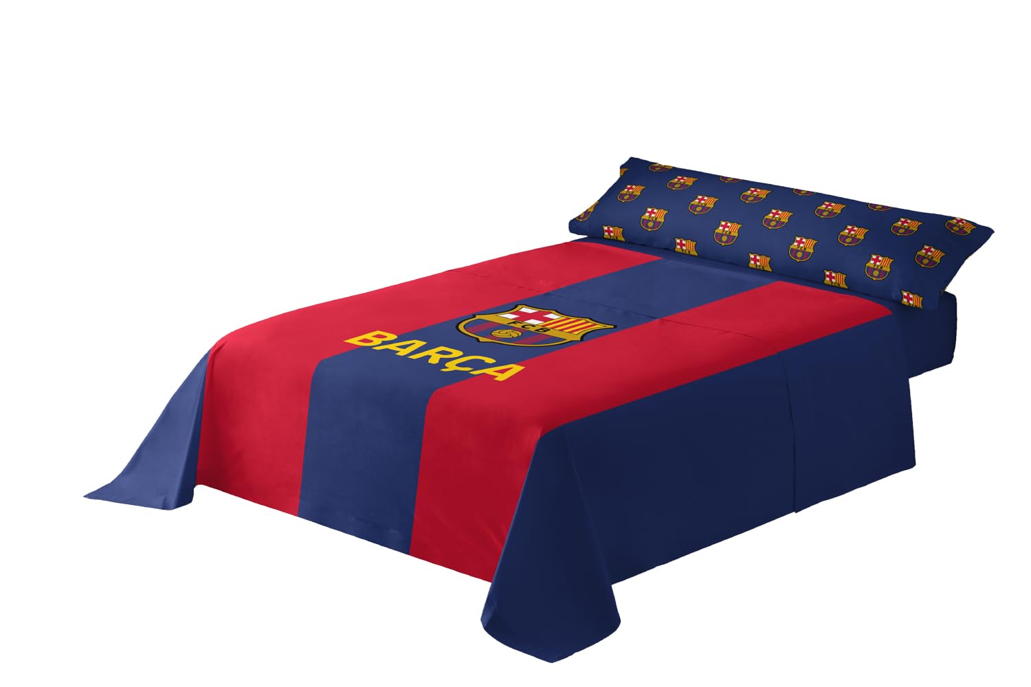 Montse Interiors, S.L. FC Barcelona Bedding Set (for 105 x 190/200 Bed)