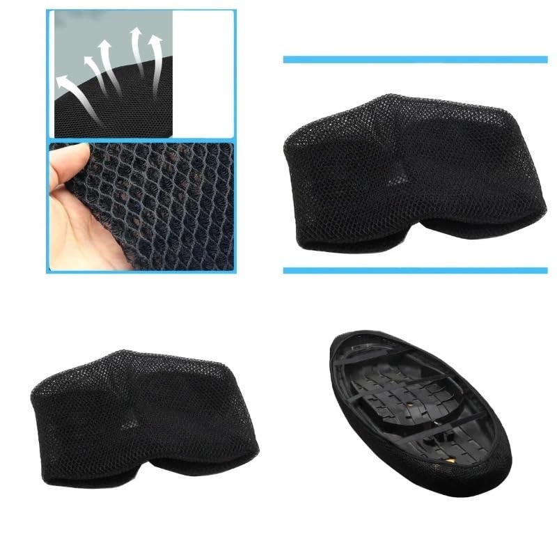 Funda protectora para cojín de asiento motocicleta PCX125 transpirable para ciudad 2