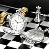 TREEWETO Men's Classic Silver Quartz Pocket Watch with Engraved Message, Perfect for Husband on Anniversary, Birthday, Wedding, Valentines or Christmas #2