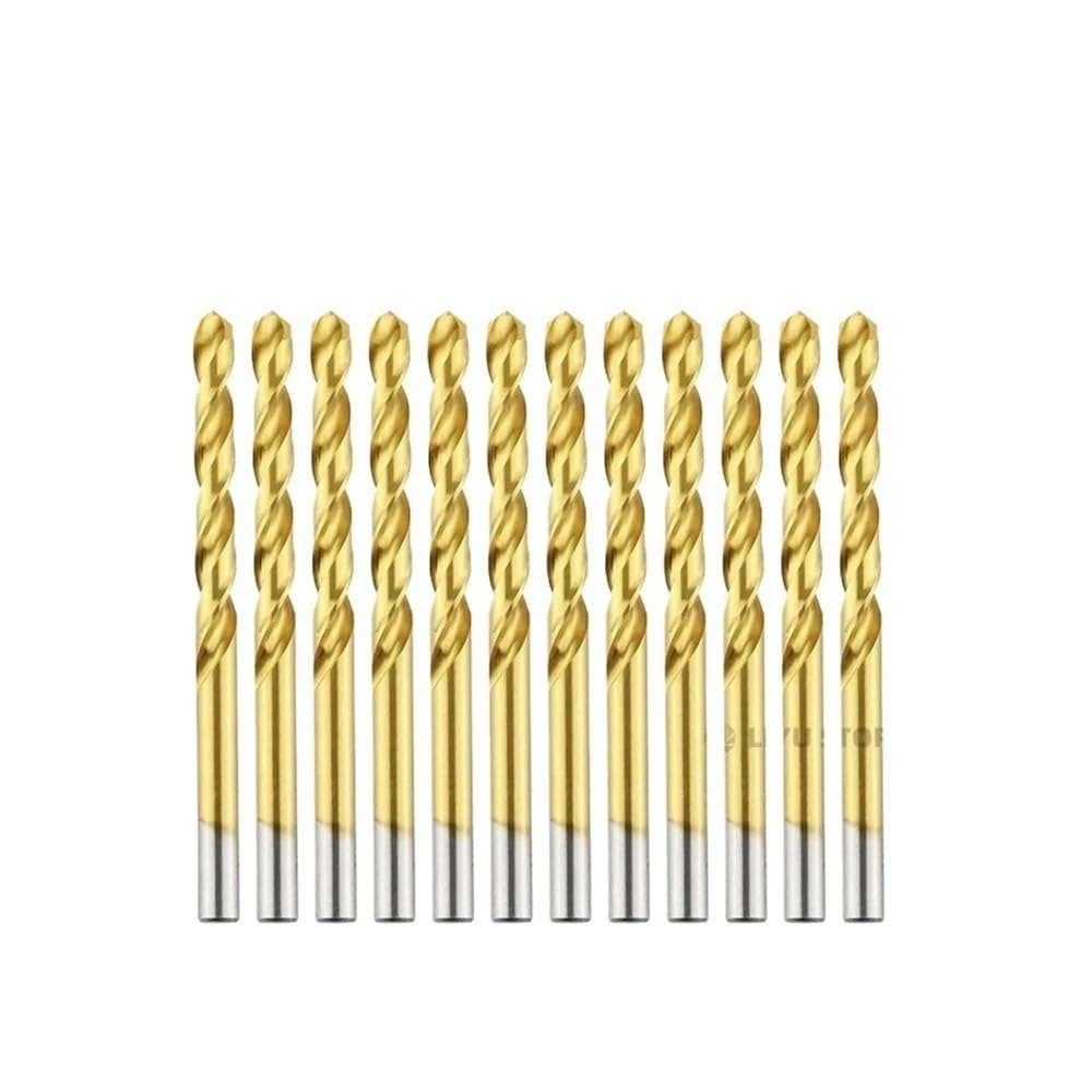 Broca Helicoidal De Acero Alta Velocidad For Perforación Titanio Juego Herramientas Inoxidable 6542 For Metal(5PCS,12.5mm)