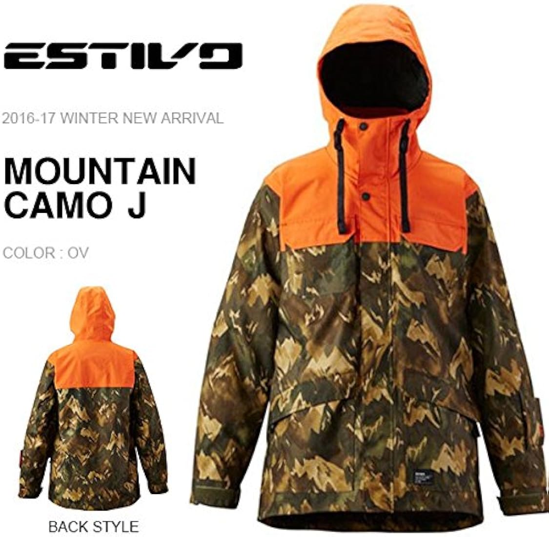Amazon.co.jp: ESTIVO(エスティボ) スノーボードウェア EV MOUNTAIN