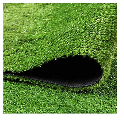 WJ Alfombra Hierba Verde Falsa Césped Suelo Piso Alfombra Alfombra Boda Artificial Jardín De Jardín De La Escuela Al Aire Libre (Color : T 1cm, Size : 2 * 5m)