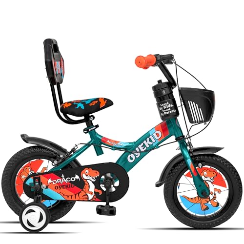 Image of Draco Cycle for Kids 3 to 5 Years (Turquoise, 12T)