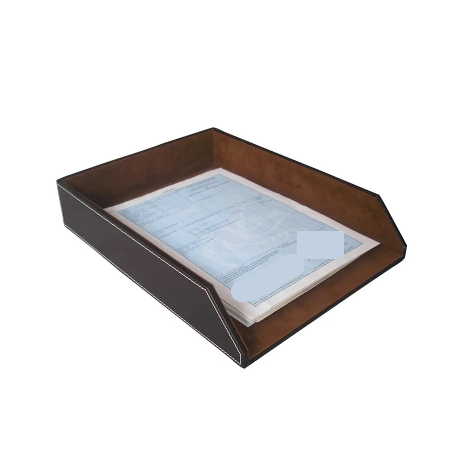 Vassoio per lettere Vassoio for lettere Organizzatore di documenti da tavolo Documenti A4 Vassoio for lettere Materiale scolastico for ufficio Supporto for accessori da scrivania per Ufficio(Black)