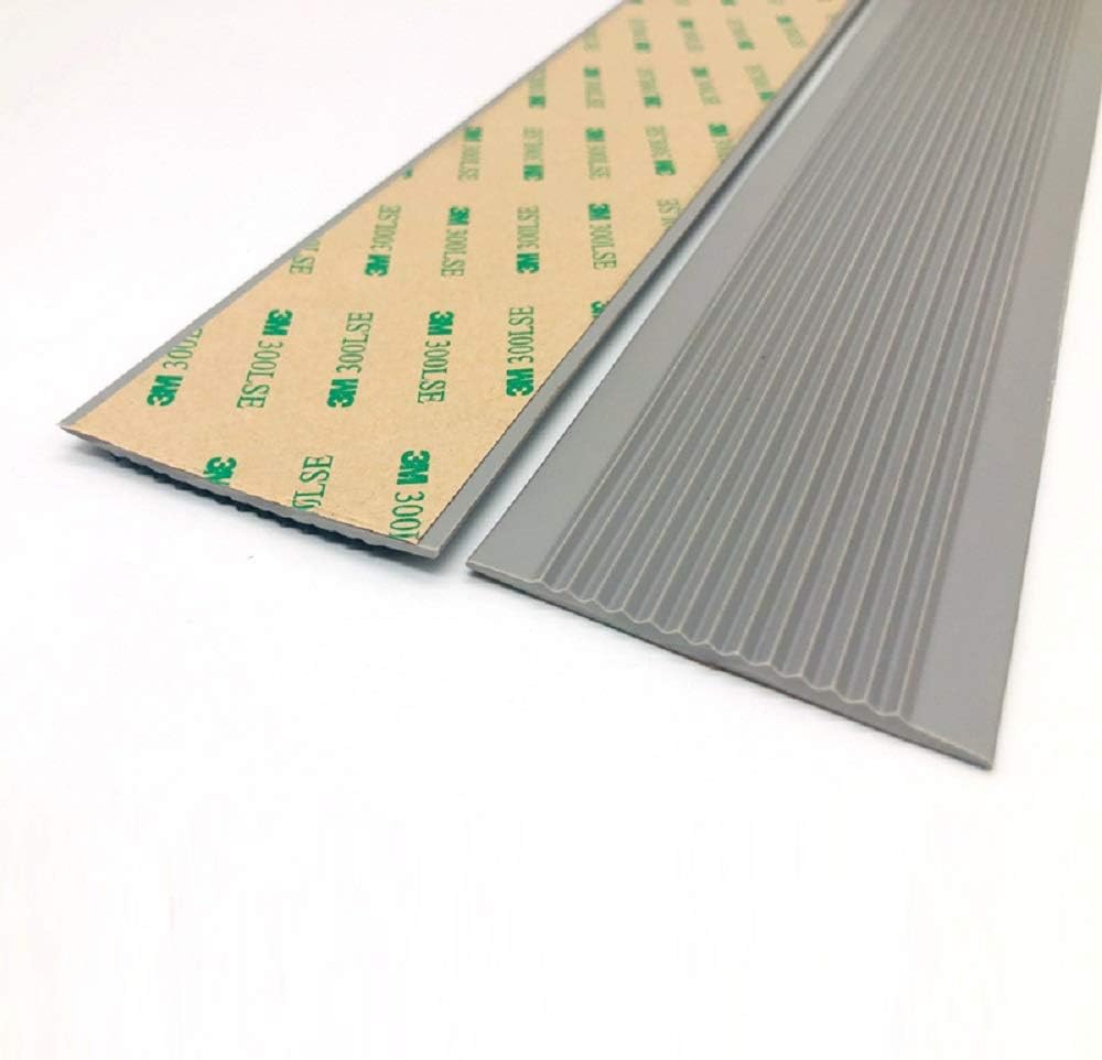 ZZLQIAN L600CM, W 6 cm para interiores y exteriores, vinilo autoadhesivo/PVC, peldaños para escaleras, adecuado para escuelas, hospitales y exteriores de suelo inclinado liso