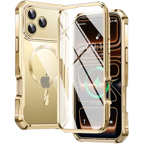 yʕیEMagSafeΉzFONKCASE iPhone17 Pro Max p P[Xy{̂̐FECDOzbLop[ NA PCw ϖh~ ACz17v}bNXP[X Sʕی Jo[ ϏՌ ^b`xǂ CX[dΉ 