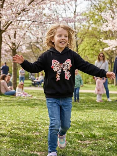 Image of WELAKEN Sweatshirts for Girls Toddler & Kids II Little Girl's Pullover Tops Sweaters & Hoodies