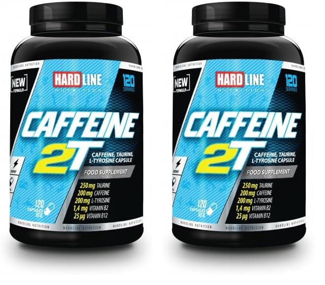 Hardline Nutrition Caffeine 2T 120 kapsül (2 paketi)