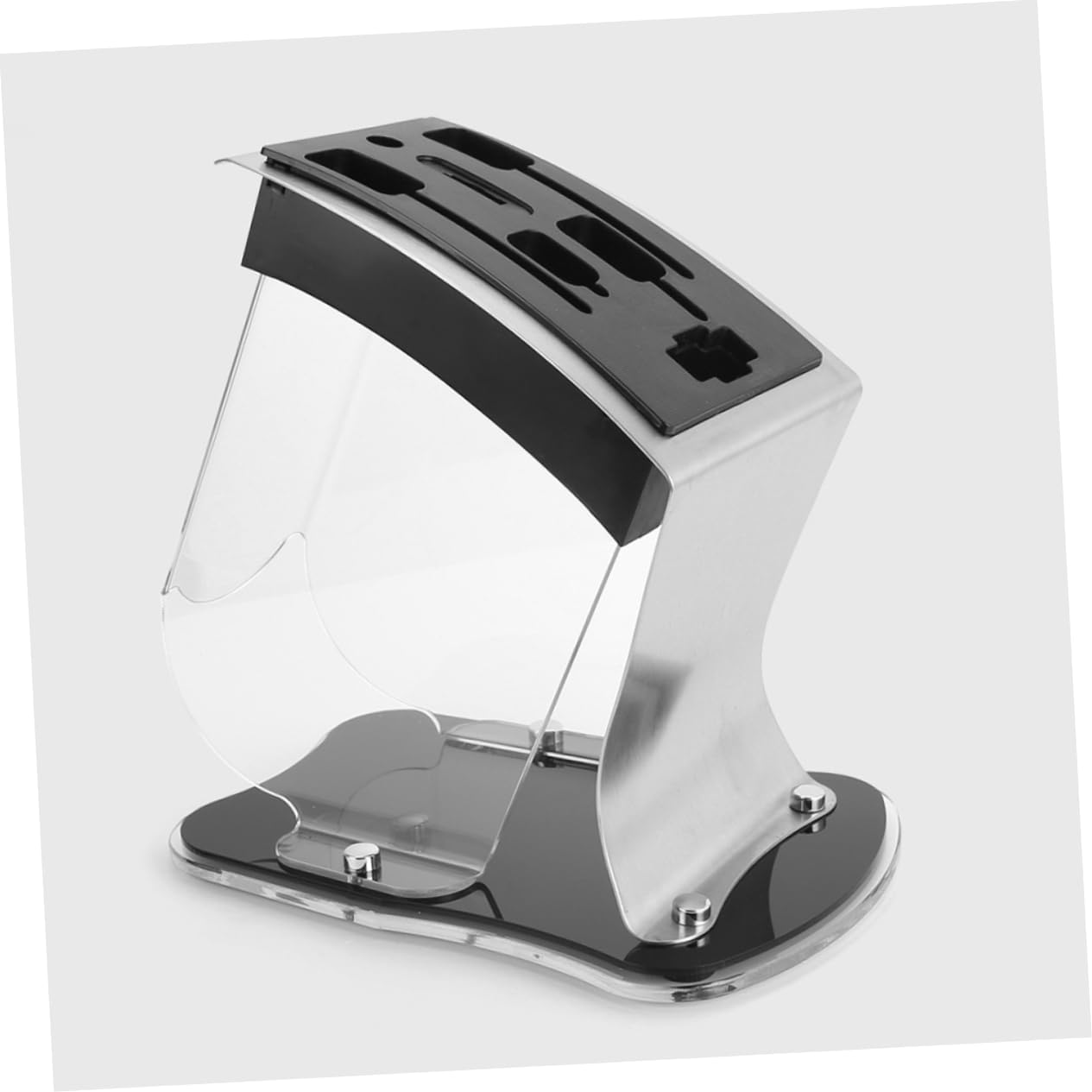 Outdoor Utensil Holder Stainless Steel Knife Organizer Ventilated Storage Rack