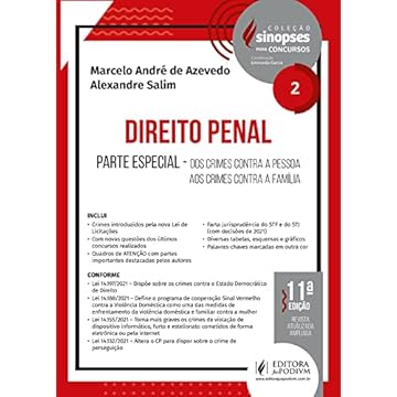 Capa do livro Sinopses Para Concursos - Direito Penal - Parte Especial (Volume 2)