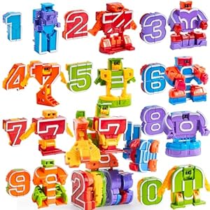 JOYIN 10 Pcs Number Bots Educationa...