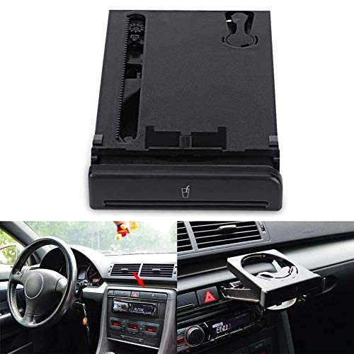Portavasos para carro B6 B7 2002-2006 plástico negro miniatura 4