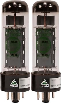 EL34, Electro-Harmonix, Power Pentode, Vacuum Tube, Apex Matched Pair