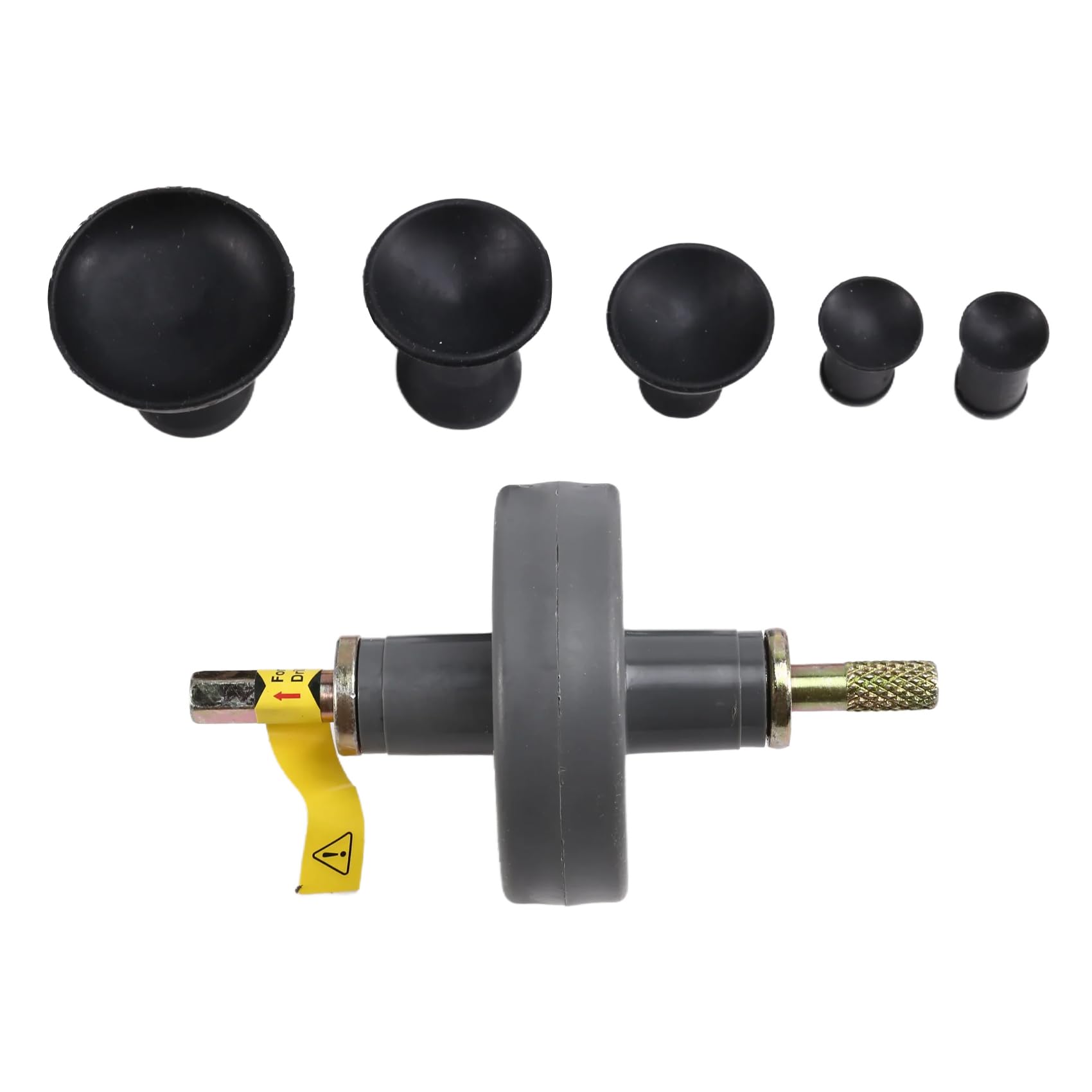 muqeu Valve Lapping Tool Kit Small Engine Valve Lapper Kit with 4 Suction Plates Electric Valve Grinding Tool