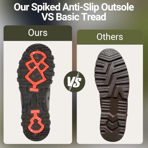 Image of 8 Fans Wading Boots with Terrain Grip Outsole, Lightweight Wading Shoes,Fishing Boot
