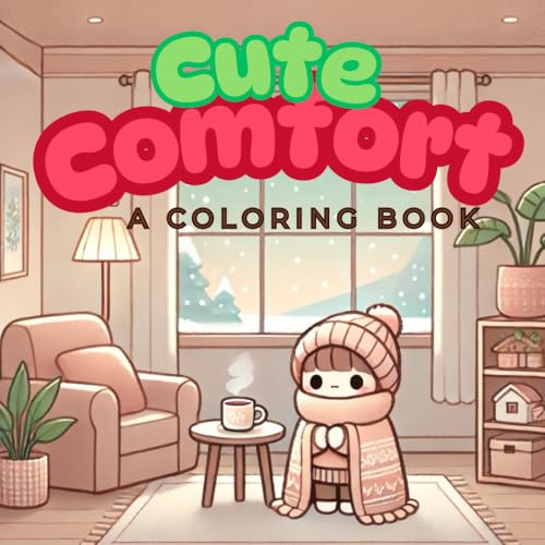 Cute Comfort: A Coloring Book