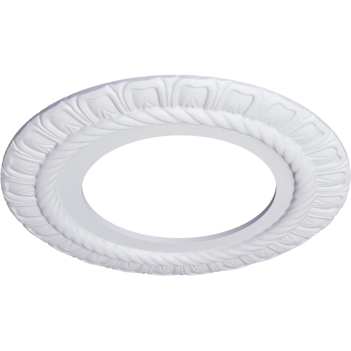 10 5/8"OD x 5 3/4"ID x 1/2"P Claremont Ceiling Medallion (Fits Canopies up to 7") — Amazon image 2