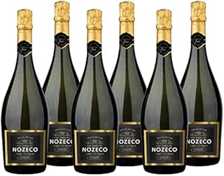 Nozeco - Alcohol Free Sparkling Drink made from alcohol-removed Wine - Vegan - Case of 6 ,0.75L (Pack of 6)
