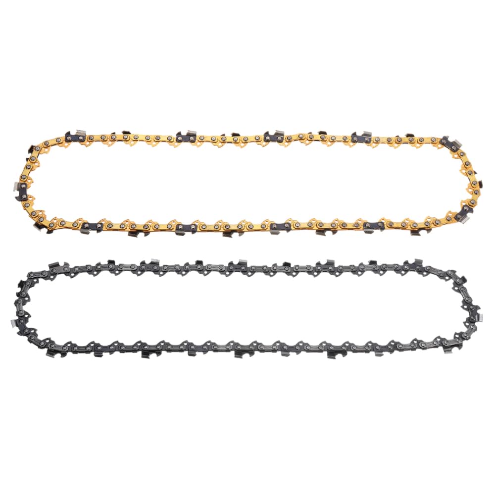 Cadena de motosierra semicincel acero cromado | Cadena de motosierra eléctrica semicincel, paso de 3/8 LP, varios tamaños, reemplazo de 10-20 pulgadas(20inch 76drive Link)