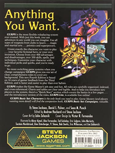 GURPS Basic Set: Characters, Fourth Edition - Image 2