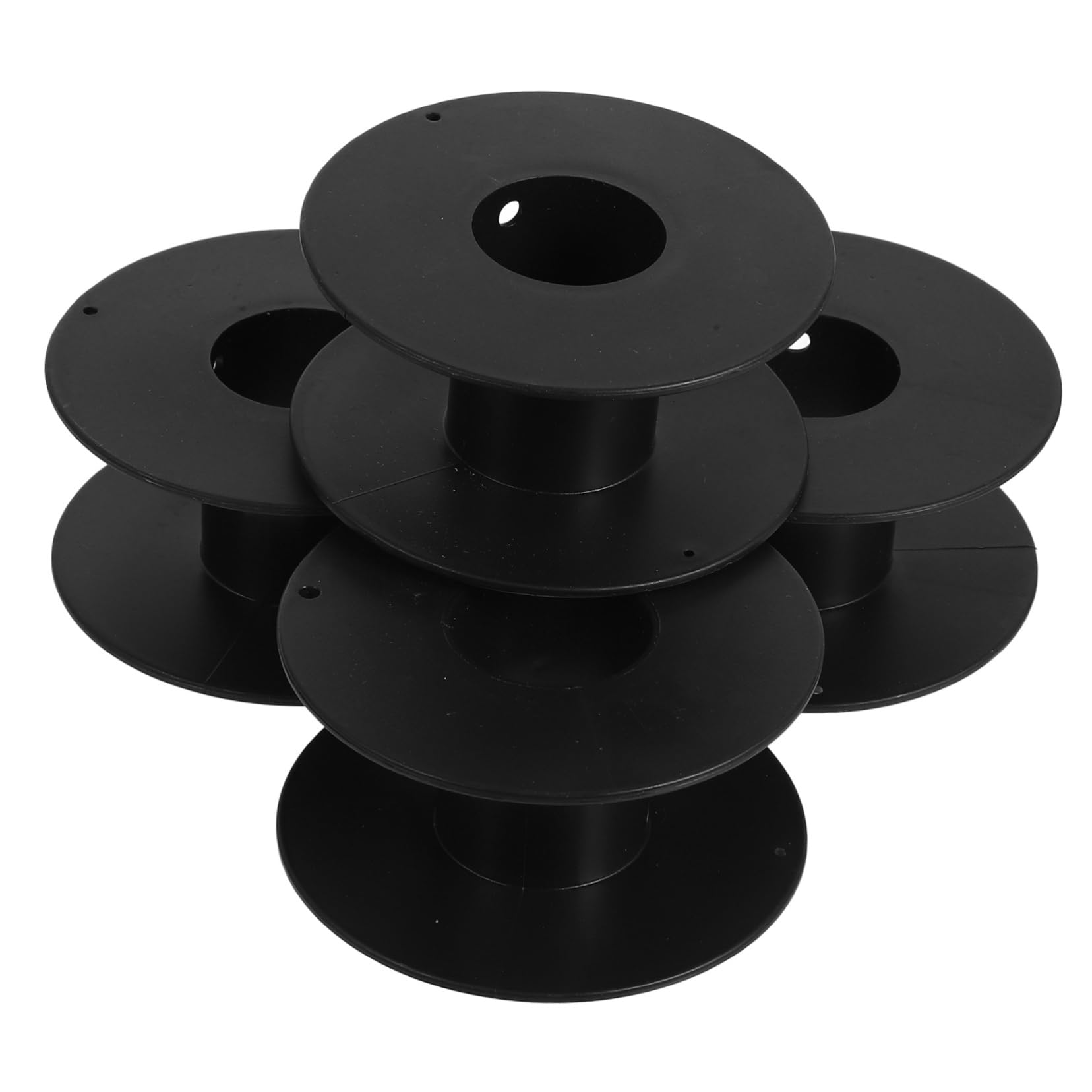 SOESFOUFU 4pcs Versatile Cord Reel Storage Organizer Plastic Wire Spool for Outdoor Extension Cords Lightweight and Cord Holder with Capacity for Easy Dispensing