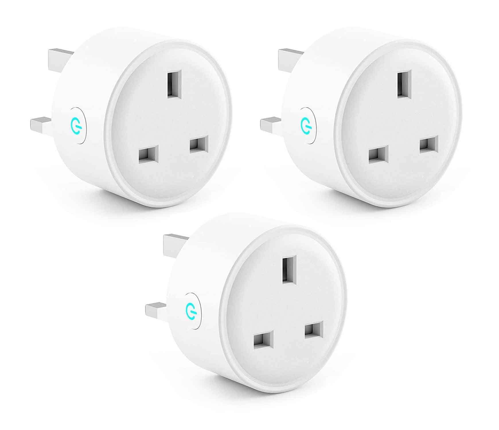 Smart Timer Plug Socket Outlet Wifi Wireless Compatible with Alexa, Google Home (3)