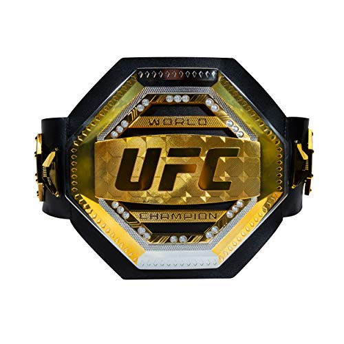 UFC Role Play Championship Belt, One Size Fits All - Authentic Look and Detail, Be The Ultimate Fighting Champion - Ready for Playtime Wrestling & Box