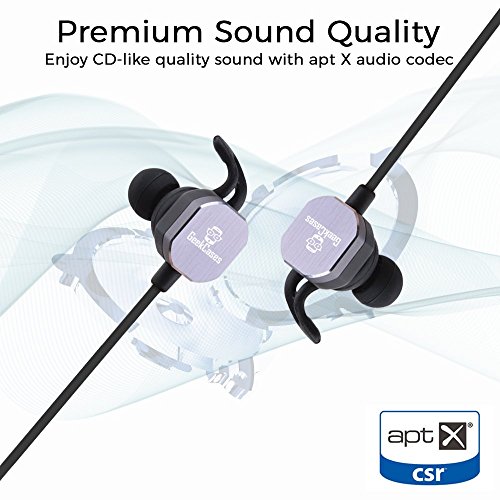 Image of BT707 GC-BT-EP-707 BeXitar BT707 Magnetic Wireless Bluetooth in-Ear Headphones with Mic (Black)